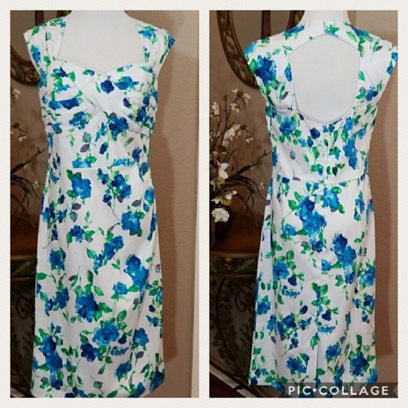 Belle Pogue Dresses & Skirts - Floral midi dress NWT